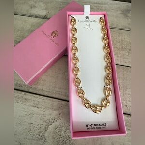 House of Harlow 1960 Gold Link Necklace